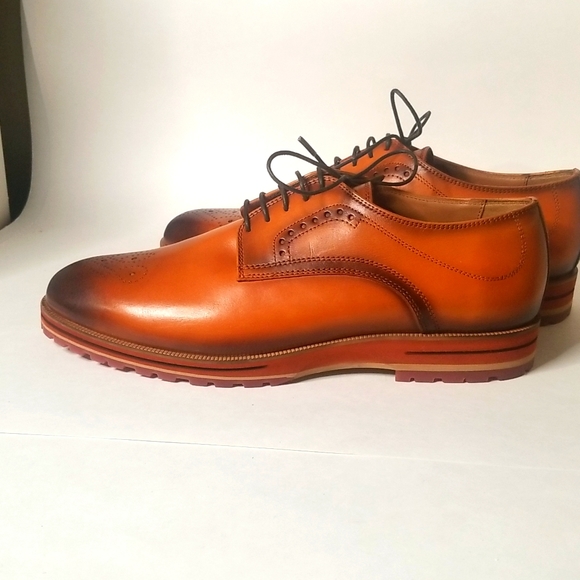 Moral Code Mayson Men's Blucher Dress Oxford 10.5 - Picture 3 of 11